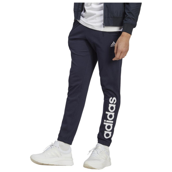 Adidas Ανδρικό παντελόνι φόρμας Essentials Single Jersey Tapered Elasticized Cuff Logo Pants